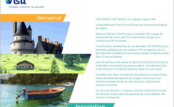Visit Europe fait gagner des billets d'avion pour la Corse