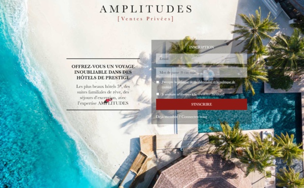 France : Amplitudes lance un site de ventes privées