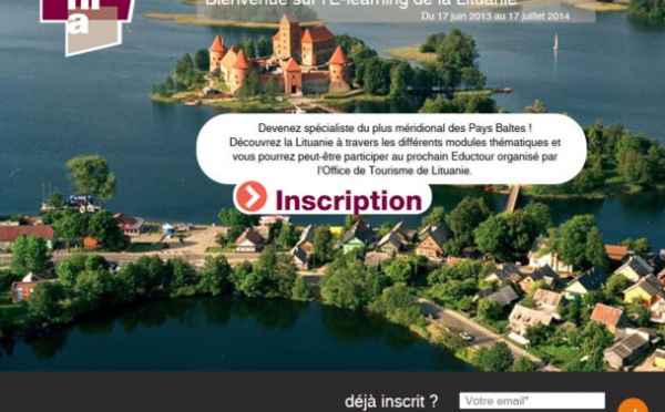 Lituanie : l'Office de Tourisme lance un e-learning