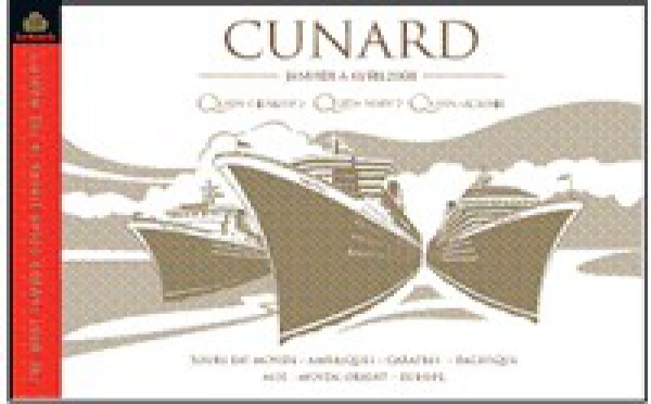 Cunard publie sa nouvelle brochure 2008