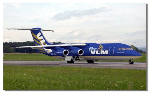 VLM Airlines opérera en jet entre London City et Rotterdam
