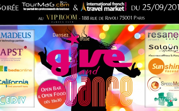 Soirée TourMaG.com Give and Dance : un programme de ouf pour danser jusqu'au bout de la nuit !