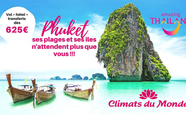 Phuket, ses plages et ses îles n’attendent plus que vous !