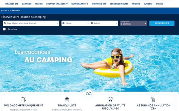 Campings.com prend la gestion de la marque Locatour