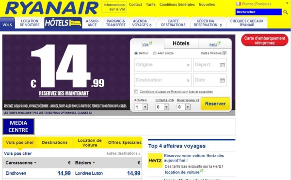 Ryanair : une refonte du site suffira-t-elle à sauver l'image de la low cost ?
