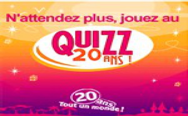 Vacances Transat : 2ème phase du Quizz 20 ans !