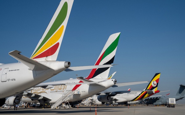 Airbus fait le plein de commandes à Dubaï
