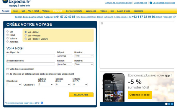 DGCCRF : le Groupe Expedia assigné en justice