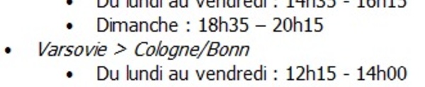 Germanwings : vols Cologne-Varsovie dès le 30 mars 2014