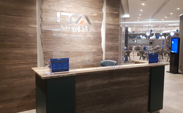 ITA Airways ouvre deux salons aux aéroports de Rome et Milan 
