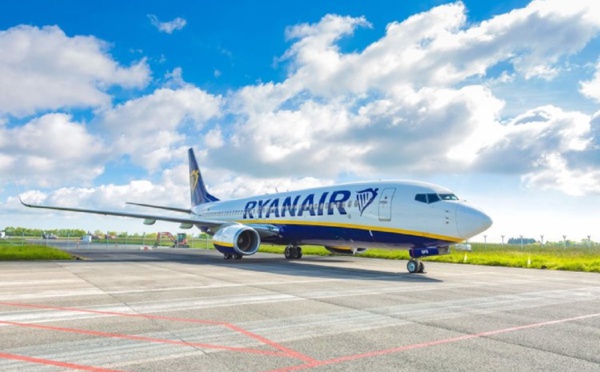 Ryanair lance Nîmes - Dublin fin mars 2022
