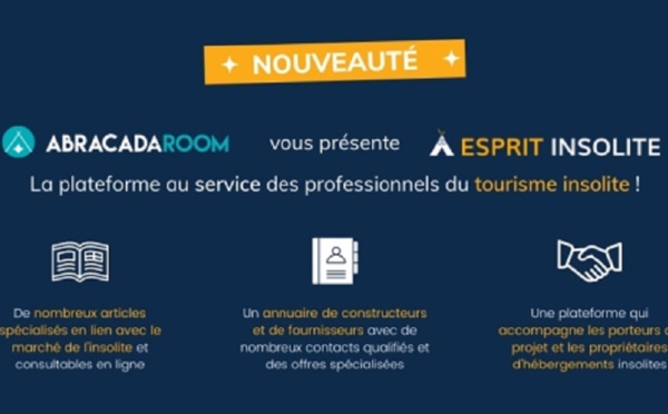 Abracadaroom étend ses activités au B2B avec sa nouvelle plateforme Esprit-Insolite