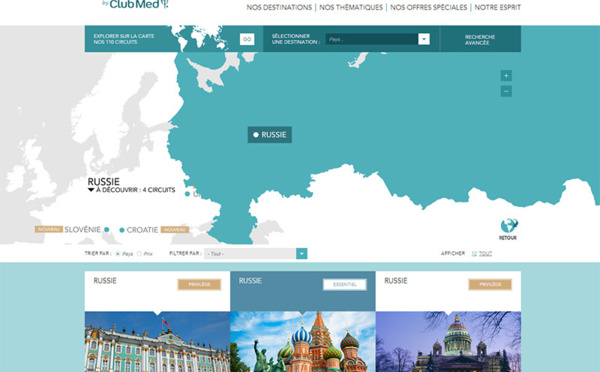 Le Club Med développe son business en Russie