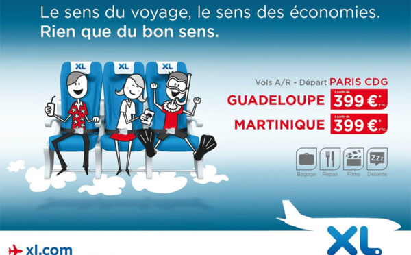 XL Airways change de ton pour sa nouvelle campagne de promo !