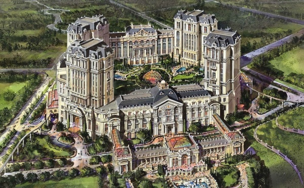 Construction begins Feb 13 on the majestic Lisboa Palace in Macau