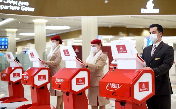 Dubaï : Emirates installe des bornes d'enregistrement mobiles