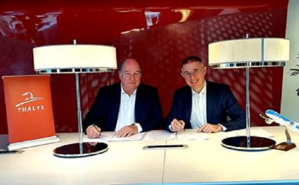 Thalys et KLM signent un accord de coopération 