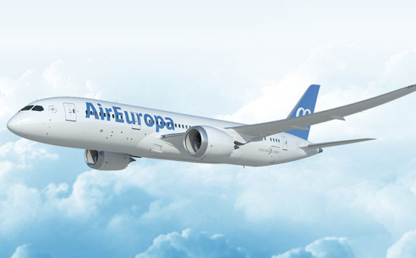 Air Europa est la deuxième compagnie aérienne la plus ponctuelle d'Europe