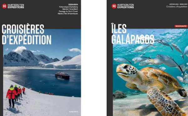Hurtigruten : les brochures 2023/2024 sont disponibles !