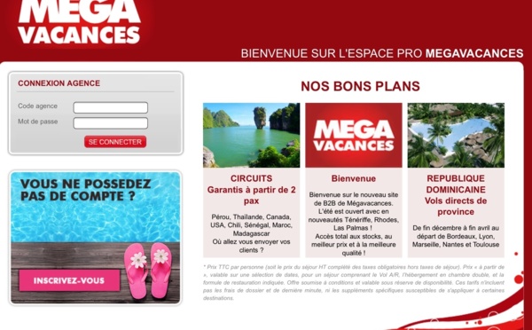 Promovac : Mégavacances, TO maison, table sur 100 millions d'euros de CA en 2015