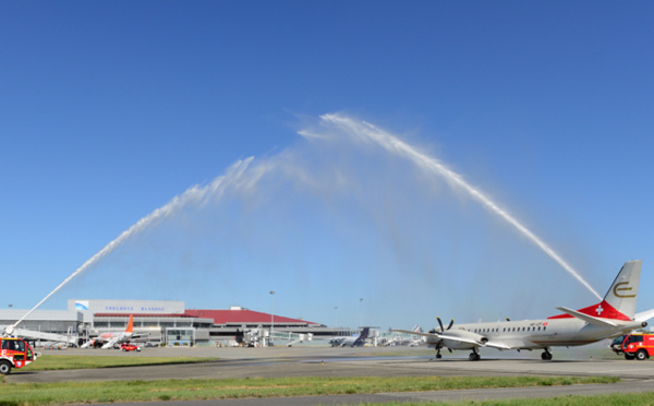 Etihad Regional inaugure son vol entre Toulouse et Genève