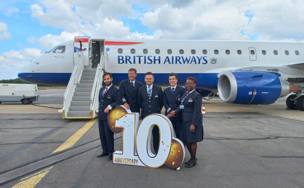 British Airways : Quimper - Londres City reprend du service