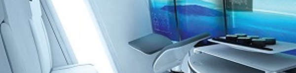 Avion : COS, un siège futuriste imaginé par le designer allemand Jan Meissner