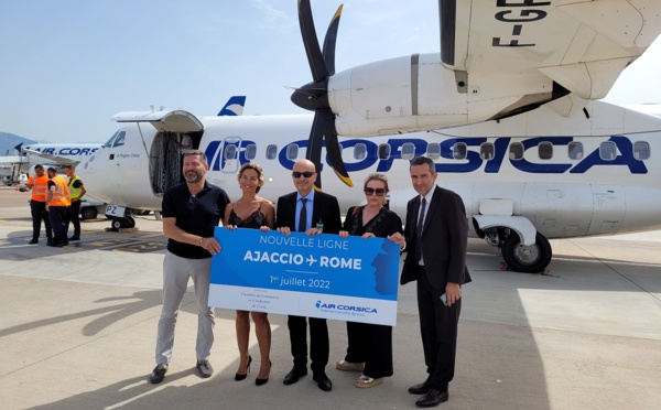Air Corsica mise sur le marché italien pour se développer