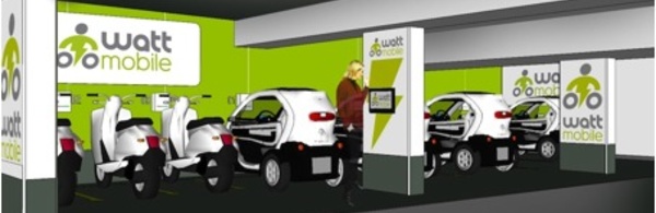 Wattmobile : ouverture de 4 stations de location en gares le 19 juin 2014