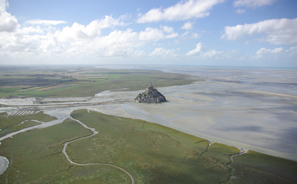 II. Le Mont-Saint-Michel vu du ciel, une expérience magique...