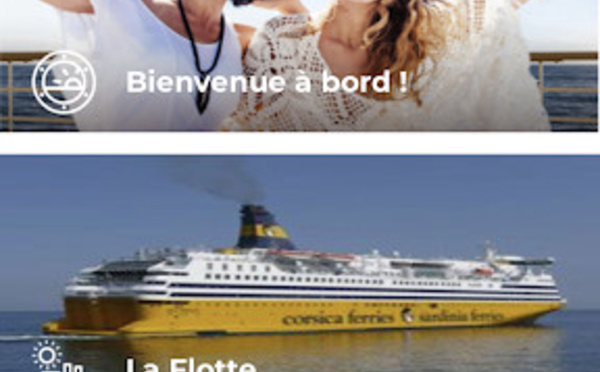 Corsica Ferries lance sa nouvelle application de relation client