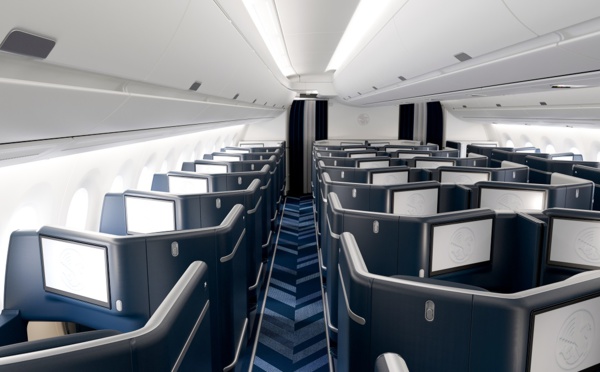 Air France poursuit le déploiement de ses nouvelles cabines long-courrier