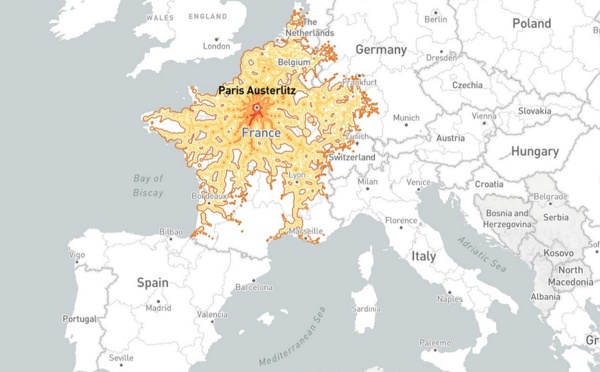 Chronotrains : quelles destinations à portée de train ?