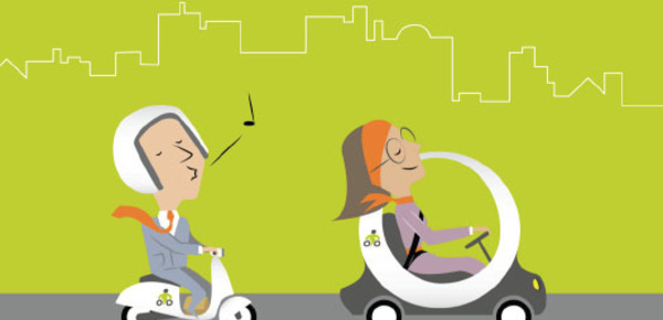e-véhicules en libre service : Wattmobile s'implante dans 20 gares en France