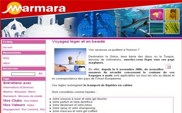 Marmara se met au blog !