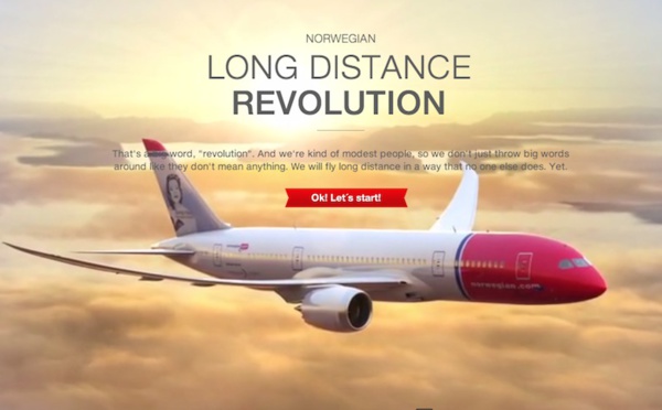 Norwegian lance les premiers vols low-cost entre l'Europe et les USA