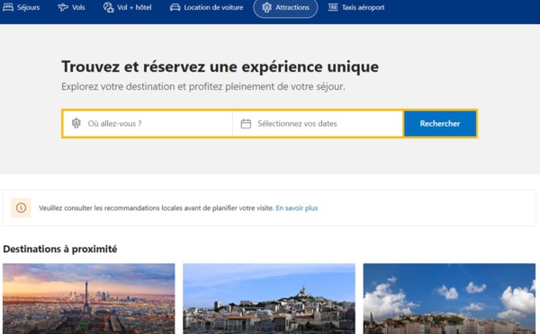 Booking appuie toujours plus sur les activités