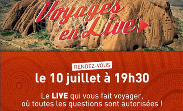 Nouvelles Frontières  : l'Australie à l'honneur de l'émission "Voyages en Live"