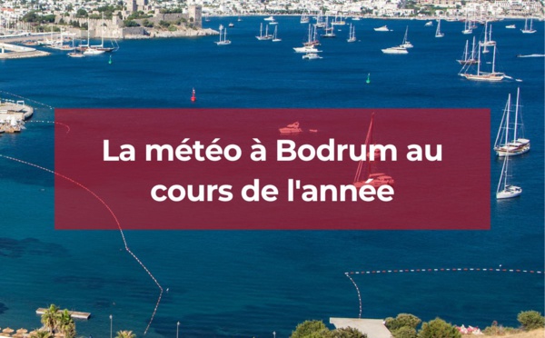 Quelle est la météo à Bodrum au cours de l'année ?