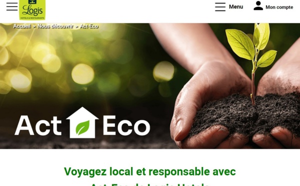 RSE : Logis Hotels lance Act Eco, mais kesako ?