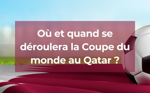 Coupe du monde au Qatar : les dates et lieux