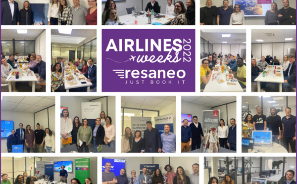 Les Airlines Weeks de Resaneo sont enfin de retour