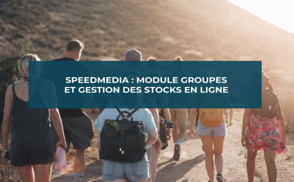 SpeedMedia : module Groupes et stocks en ligne !