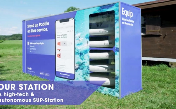 Stand-Up paddle : des stations de sports et loisirs en libre-service