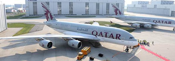Airbus : Qatar Airways a reçu son premier A380
