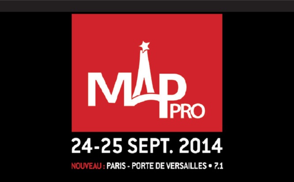 Map Pro : l'édition 2014 débute mercredi 24 septembre 2014 à Paris