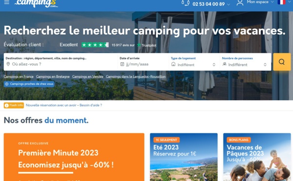Campings.com met la main sur le néerlandais Bungalow Booker