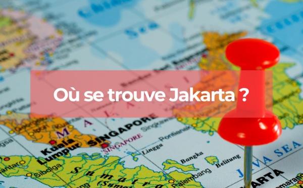 Où se trouve Jakarta, la ville indonésienne ?