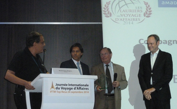 Lauriers du voyage d'affaires : Hop! remporte le Grand Prix 2014