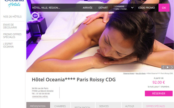 Paris : une parenthèse de relaxation à l’hôtel Océania 4* de Roissy CDG